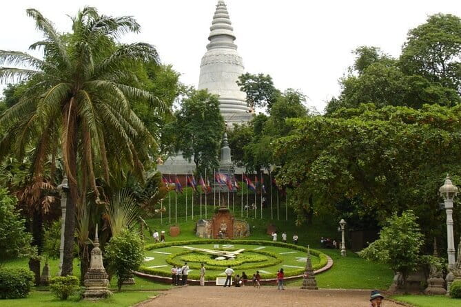 Classic Phnom Penh City Full Day Tour - Silver Pagoda: treasures inside the palace grounds