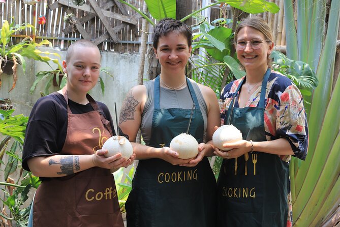 Cooking Class in Phnom Penh - Cutting and Pounding the Spice Paste