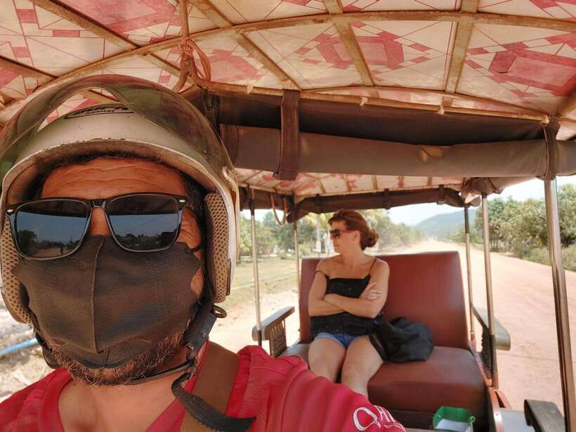 Discover Kampot-Kep for a day trip include Bokor mountain - Down from the mountain to the salt fields