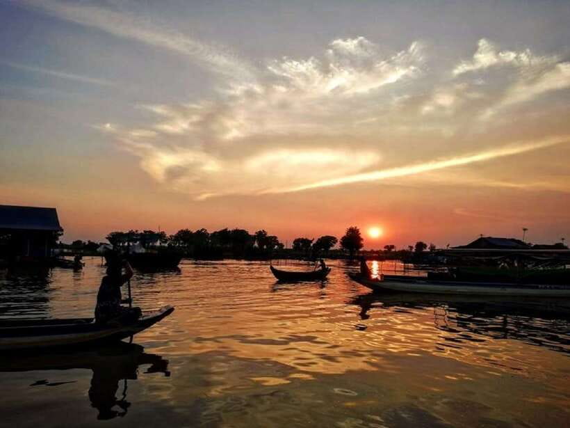 Floating Village and Tonlé Sap Sunset Tour - The 45-minute drive through rural Siem Reap