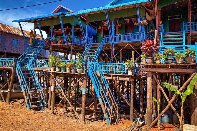 Floating Village-Mangrove Forest Private Tonle Sap Lake Boat Tour - One hour at Angkor Botanical Garden