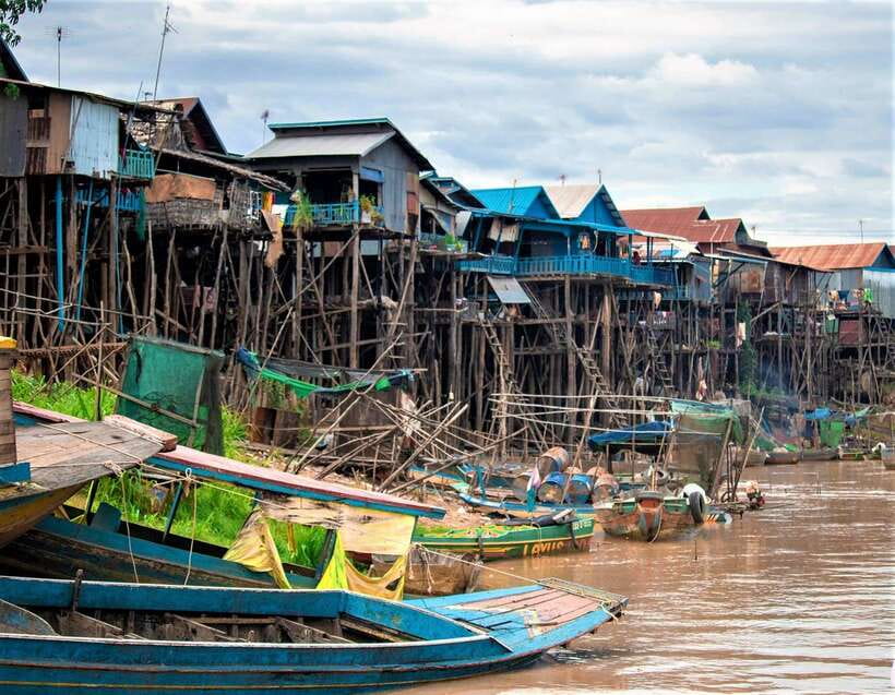Floating Village-Mangroves Forest Tonle Sap Lake Boat Tour - Cruising through Kampong Phluk