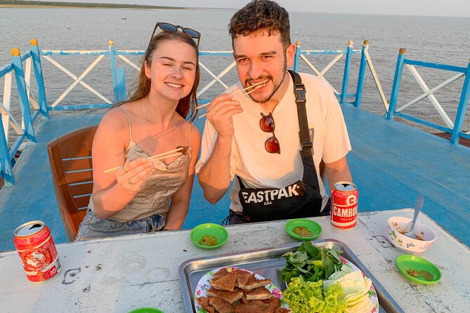 Floating Village Sunset Boat Vespa Tour / Tuk Tuk Available - Safety, comfort, and the Vespa setup