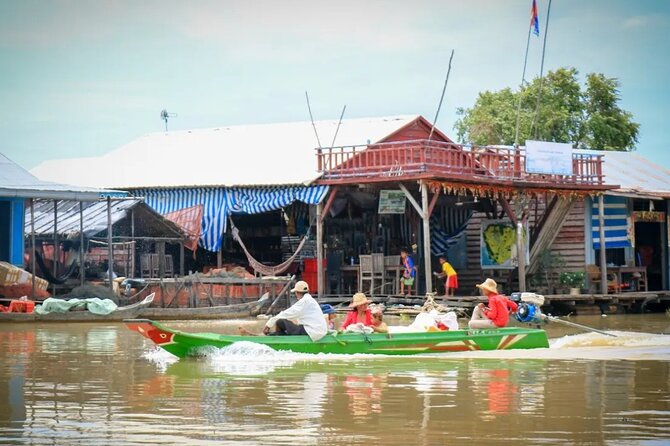 ( Free eSim) Floating Village Half Day Boat Tour at Kompong Pluk - Cruising onto Tonle Sap Lake
