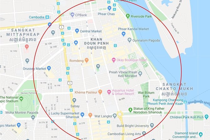 ( Free eSim) Phnom Penh Historical Full Day Tour - Transport, timing, and the free eSIM