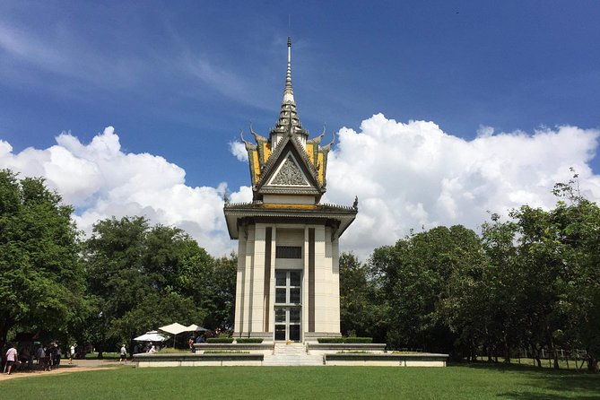 ( Free eSim) Phnom Penh Historical Full Day Tour - Central Market: Phnom Penh’s bright yellow starting point