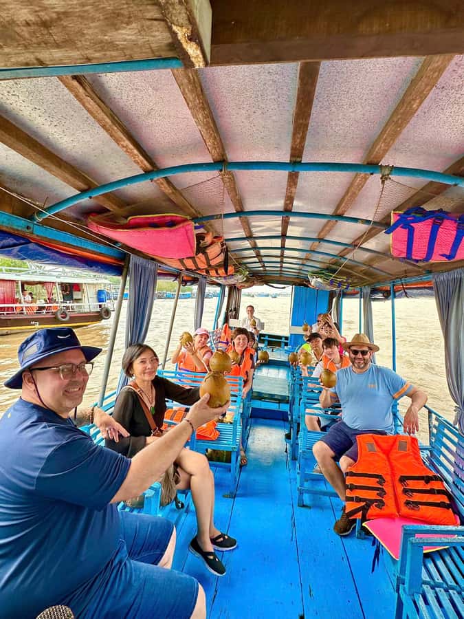 From HCM: Mekong Delta Floating Market 3days exit Phnom Penh - Chau Doc to Phnom Penh by fast boat