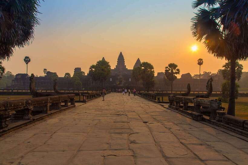 From Siem Reap: Angkor Wat Sunrise Small Group Tour - Through the South Gate of Angkor Thom
