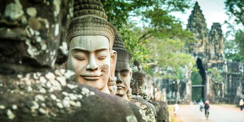 From Siem Reap: Angkor Wat Sunrise Small Group Tour - The Terrace of the Elephants and Leper King