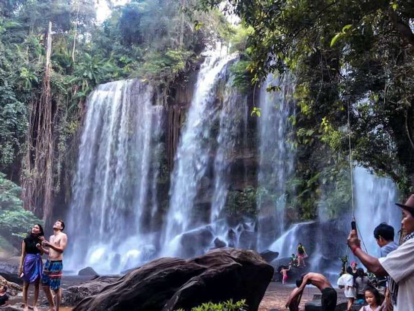 From Siem Reap: Guided Kulen Waterfall Tour - Kulen Waterfall is the main event