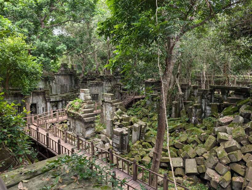 From Siem Reap: Koh Ker and Beng Mealea Private Day Tour - The drive from Siem Reap through rural Cambodia