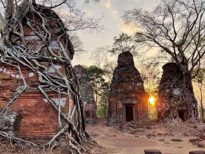 From Siem Reap: Koh Ker and Beng Mealea Temples Tour - Beng Mealea: sandstone, shadows, and jungle growth