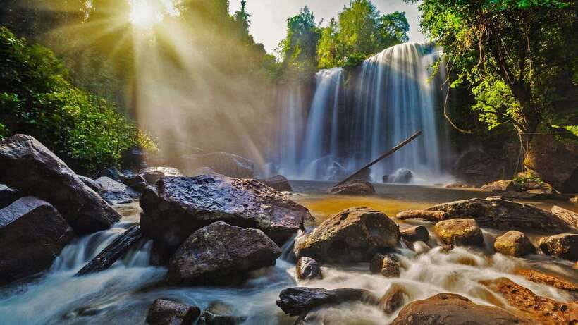 From Siem Reap: Small-Group Phnom Kulen Waterfall Day Tour - The River of a Thousand Lingas and its carved water