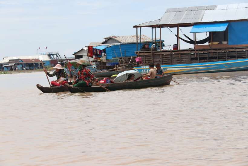 From Siem Reap: Tonle Sap Floating Villages Tour - Leaving Siem Reap for the Great Lake