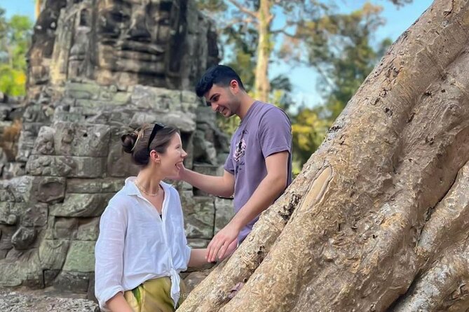 Full Day Archeological Tour in Siem Reap with Sun Set - Angkor Thom’s South Gate and its giant faces