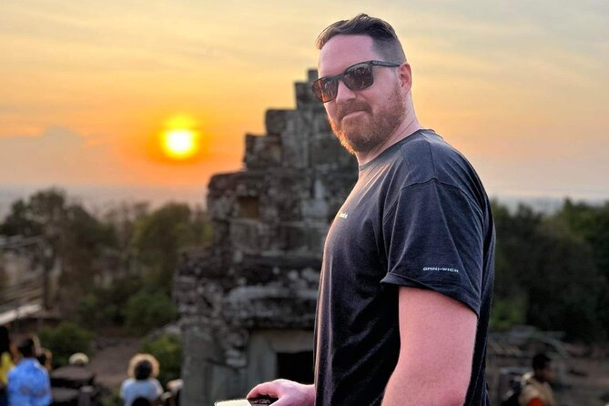 Full Day Archeological Tour in Siem Reap with Sun Set - Ta Prohm, where trees take over the ruins