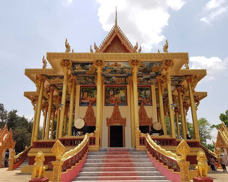 Full-Day Battambang Private Tour (Starting from Siem Reap) - The bamboo train beside the Banan hills