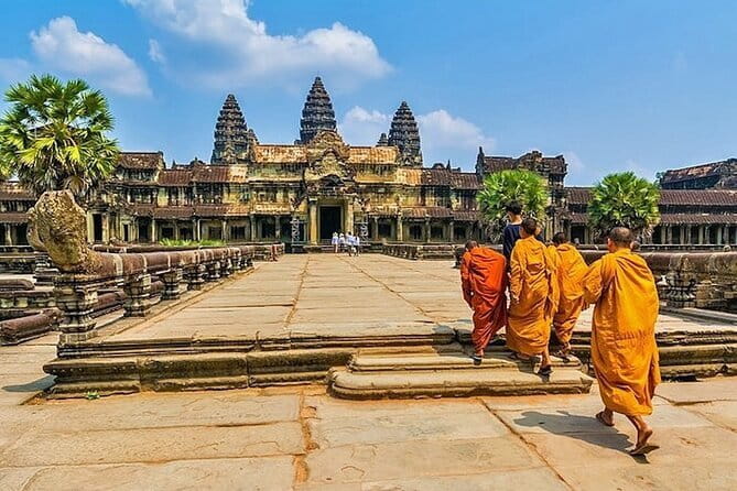 Full-Day Guided Bicycle Tour in Angkor Wat Temple - Ta Prohm after a forest ride