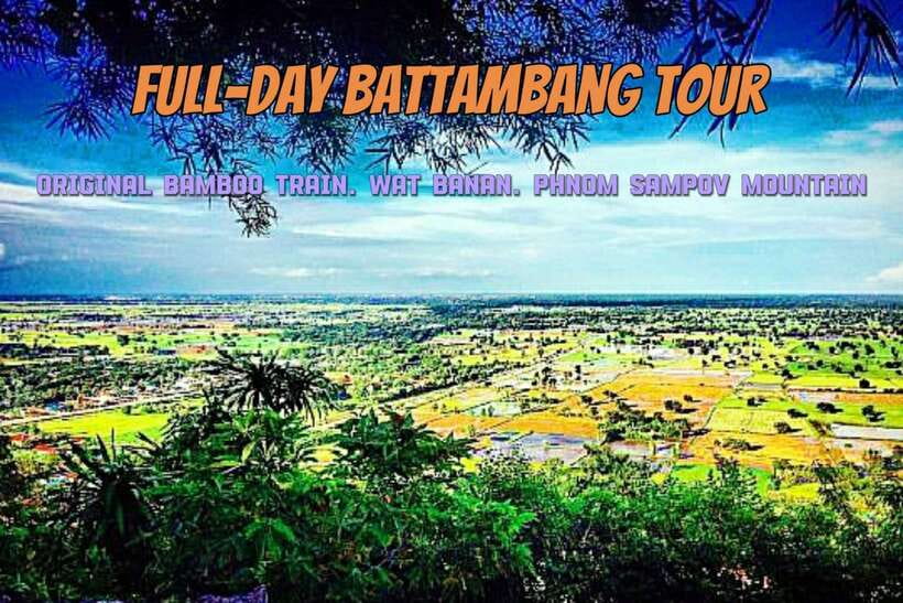 Full-day: Original bamboo train, Wat Banan, Phnom Sampov - The Original Bamboo Train at Ou Srauo Laou