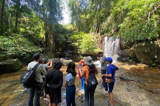Full-Day Tour of Preah Ang Thom and Phnom Kulen Waterfall - A Sugar Palm Stop Adds a Local Touch