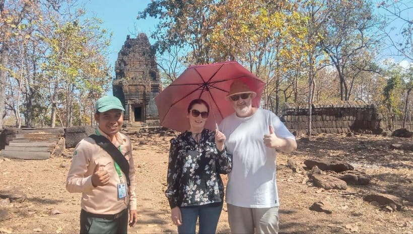 Full-Day Tour Preah Vihea & Koh Ker Temple - Two hours among the stones at Koh Ker