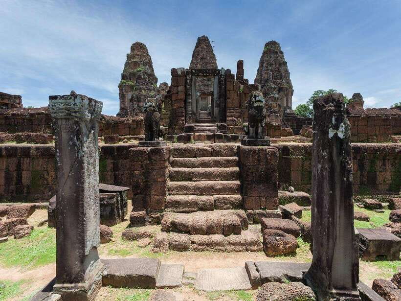 Grand Circle With Sunset Private Tuk-Tuk - Pre Rup: the approach to sunset