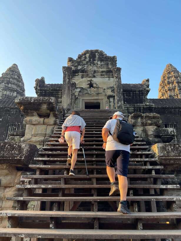 Guided Tour of Angkor Wat, Bayon, Ta Prohm, and Banteay Srei - Ta Prohm and the trees over the ruins
