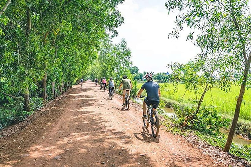 Half-Day Cycling to Discover Battambang's Rural Livelihoods - Rice paper: the most hands-on stop