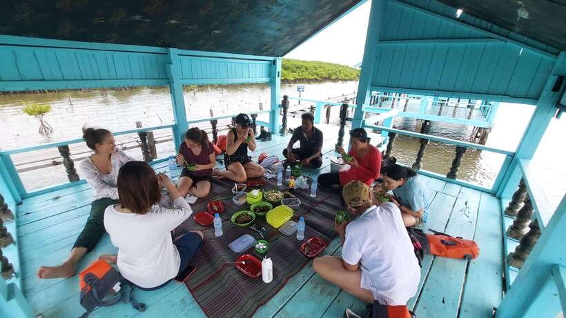 Half Day Kayak Guided Tour to the Green Mangroves Forest - A community visit before you paddle