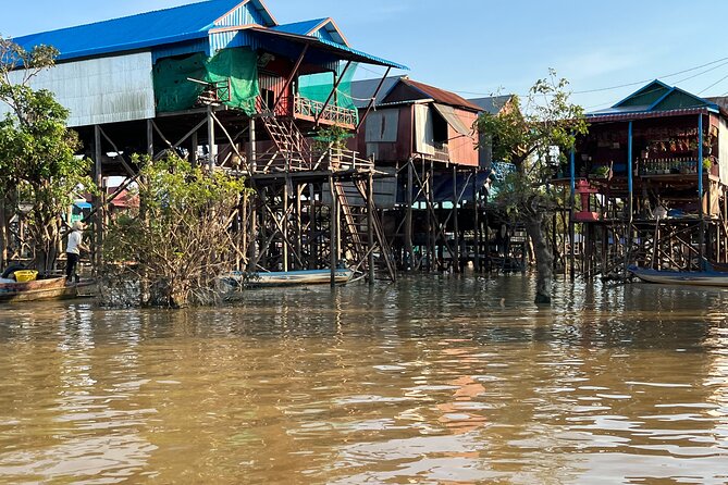 Half Day Kompong Pluck stilt home Village on Tonle Sap & Sunset - From Siem Reap to the village