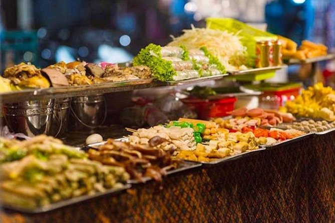 Half Day - Phnom Penh Food Tour - Kandal Market: grilled food near the river