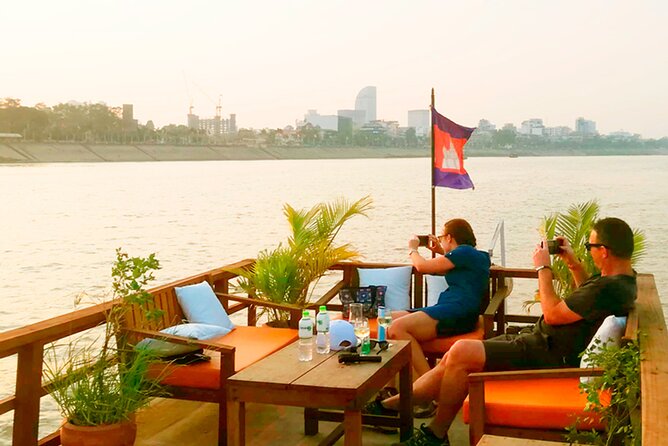 Half Day Silk Island Cruise and Tours with English speaking guide - Phnom Penh’s first five-star hotel and the riverbank