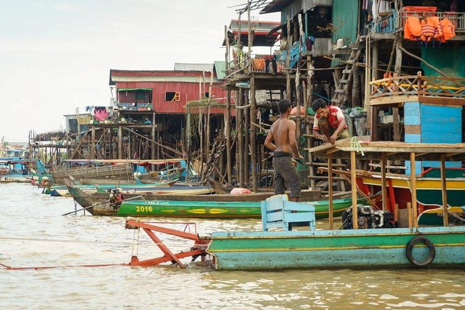 Kampong Phluk Floating Village Tour by Boat - The drive from Siem Reap to the Tonle Sap pier