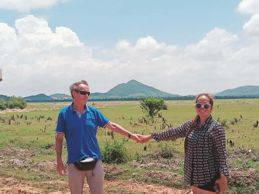 Kampot Pepper farm & Kayak trip around Green cathedral Sunse - The tuk-tuk, guide, and group size