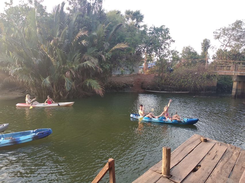 Kampot's Countryside & Kayak Tour, Pepper Farm include Lunch - Kayaking through the Green Cathedral