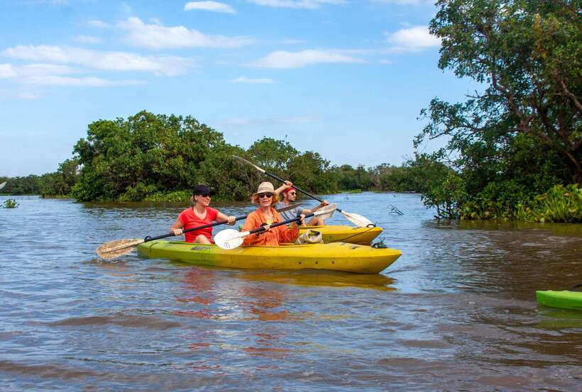 Kayaking & Floating Village in Siem Reap - Leaving Siem Reap for Tonle Sap Lake