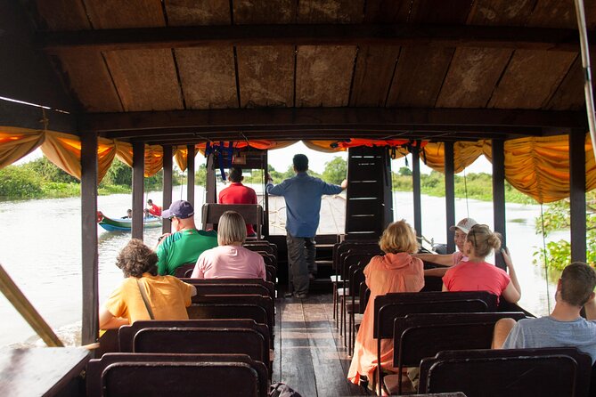 Kayaking & Floating Village in Tonle Lake - A useful pause at the floating kayak station