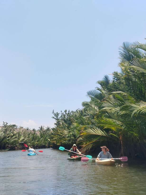 Kayaking tour around green cathedral - Getting Ready for Water and Sun