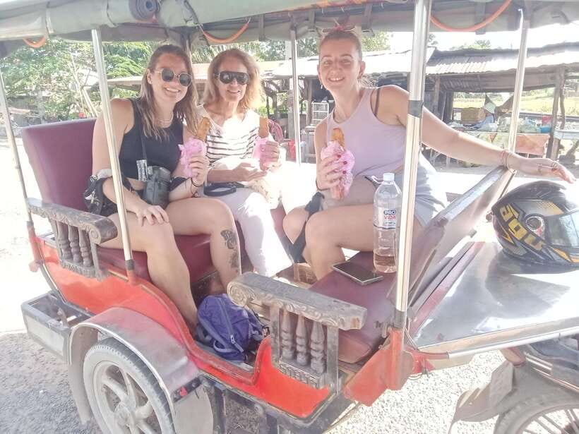 Kep town: Local tuk tuk to Countryside & Pepper farm - La Plantation and the taste of Kampot pepper