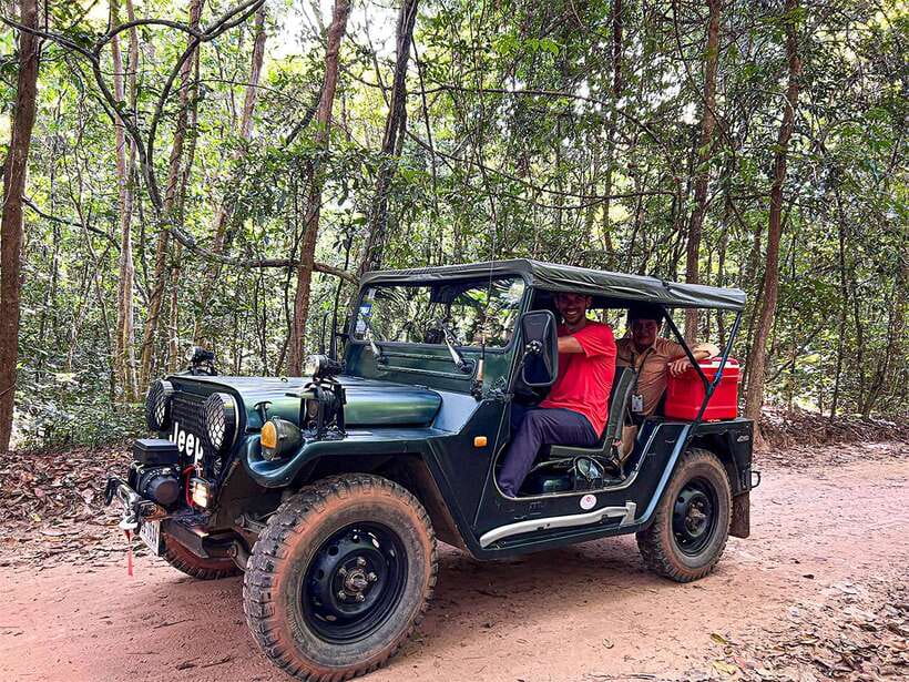Kulen Adventure tour by Jeep with Picnic & Elephant Forest - The River of 1000 Linga