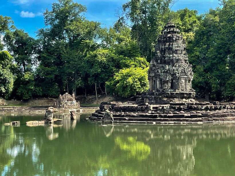 Kulen Mountain, Beng Mealea and Banteay Srei Full Day Tour - Palm Cake Village offers a gentle start