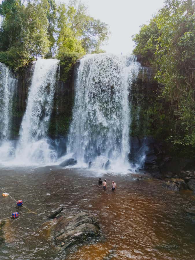Kulen Waterfall: Rise and Shine with Cliff, Village w/ Guide - Kulen waterfalls: the day’s main reward