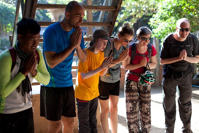 Local Livelihood Half Day Bike Tour in Battambang - Meeting families who make rice paper and bamboo sticky rice