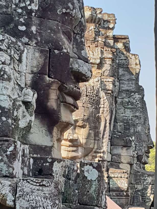Mixture of temples and waterfall. - Day one begins at Angkor Wat