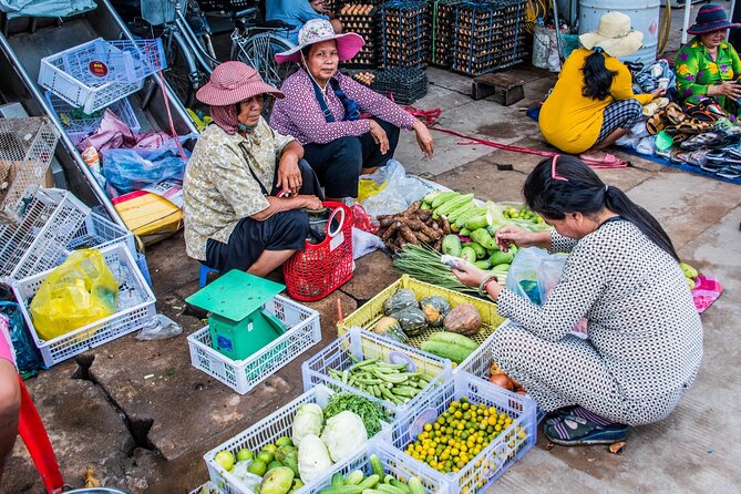 Morning Cooking Class and Market Tour in Siem Reap - Walking through the Siem Reap market