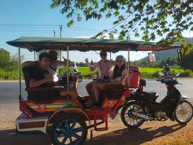 Morning Tuk tuk: City, Handicrafts, Killing field, Temples - Bamboo sticky rice, a sweet Cambodian snack
