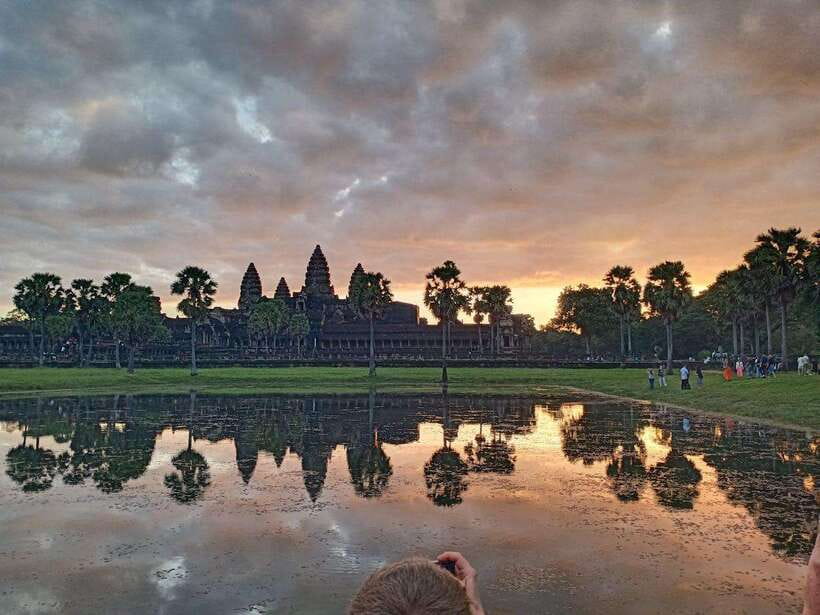 One Day Angkor Wat Trip with Sunrise - Angkor Thom begins at the South Gate