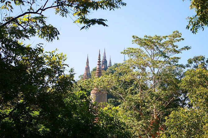 Oudong and Koh Chen Island - Full Day Cruise & Tour with English speaking guide - Oudong Mountain and the climb to the royal stupas