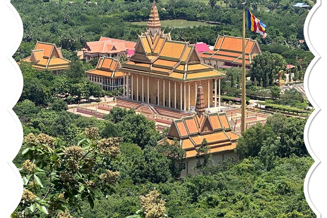 Oudong Mountain History and Pagoda Tour - Wat Arey Kasap and the approach to Oudong