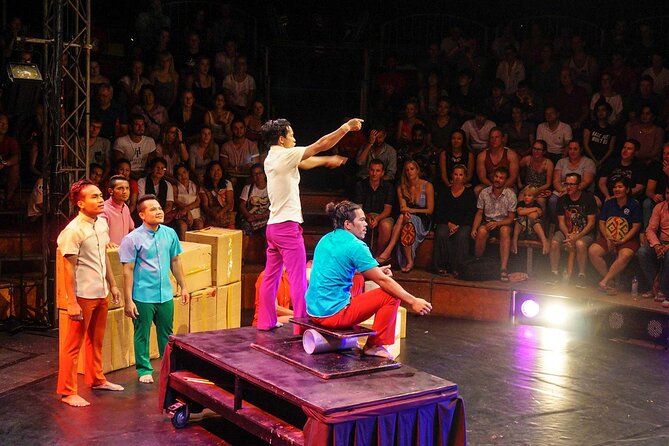 Phare, The Cambodian Circus with Round-Trip Tuk Tuk Transfer - Seating advice: why Section B may be enough
